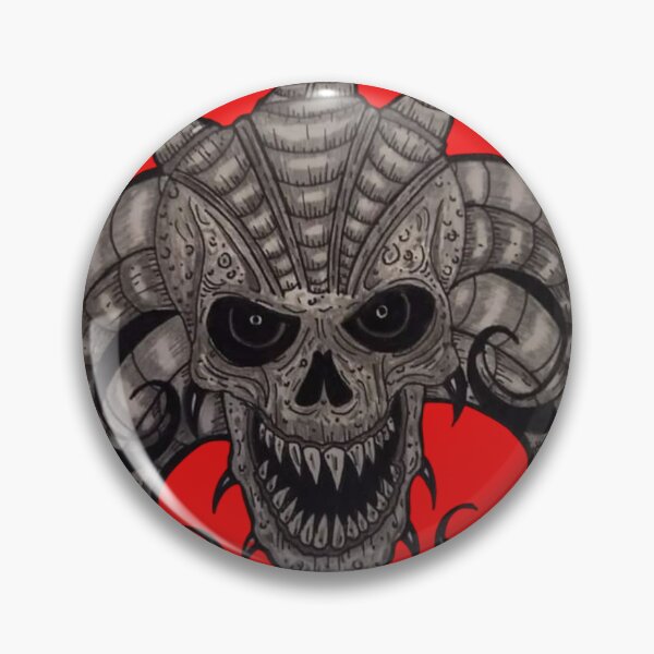 Item preview, demon drawing designed and sold by pksart1.