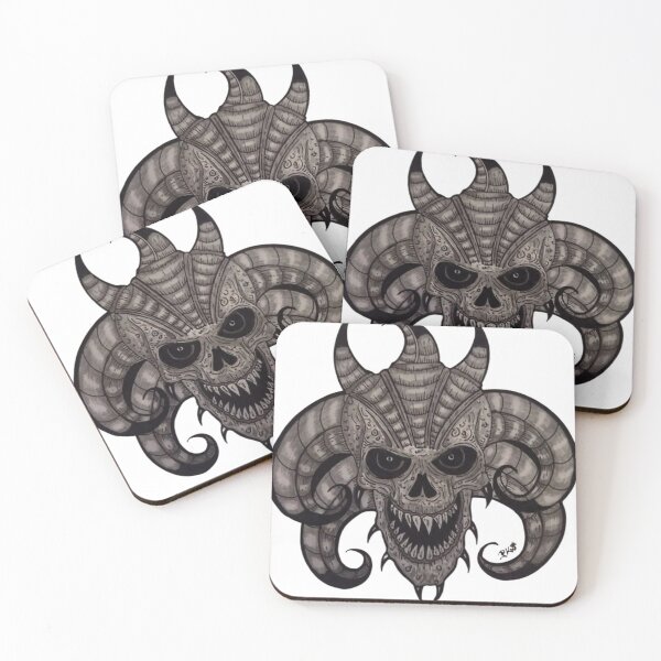 Item preview, demon drawing designed and sold by pksart1.