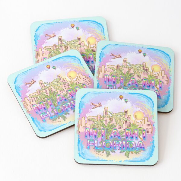 Item preview, Skyline Miami Florida  designed and sold by artmuvz.