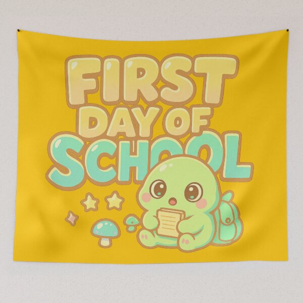 Item preview, First Day of School Turtle - Back to School designed and sold by DumbPet.