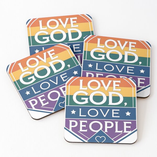 Item preview, LOVE GOD, LOVE PEOPLE designed and sold by likbatonboot.