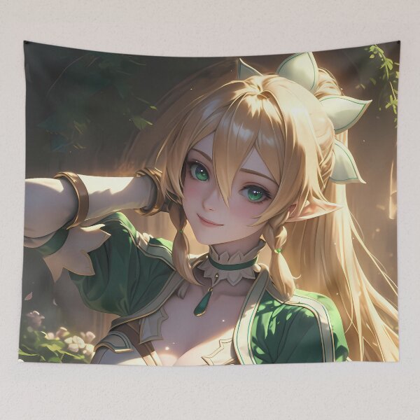 Item preview, Leafa Sword Art Online Anime Forest Elf Grace designed and sold by juniorcastros.