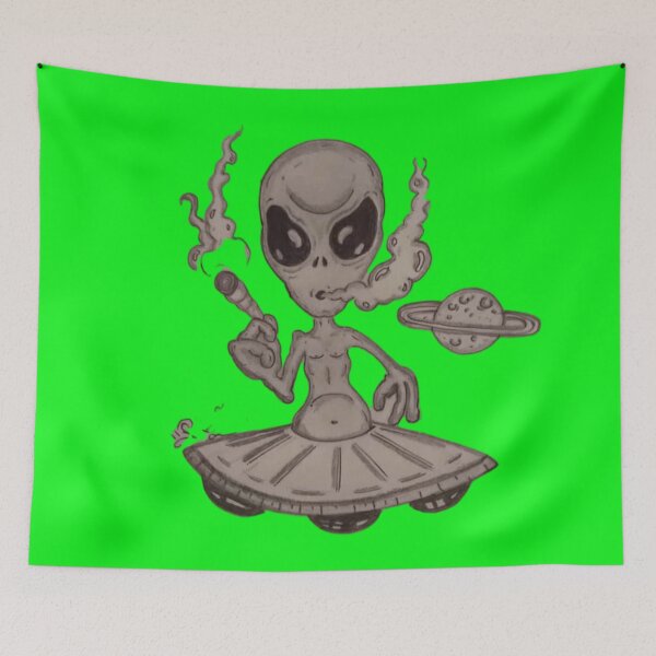 Item preview, alien cartoon designed and sold by pksart1.
