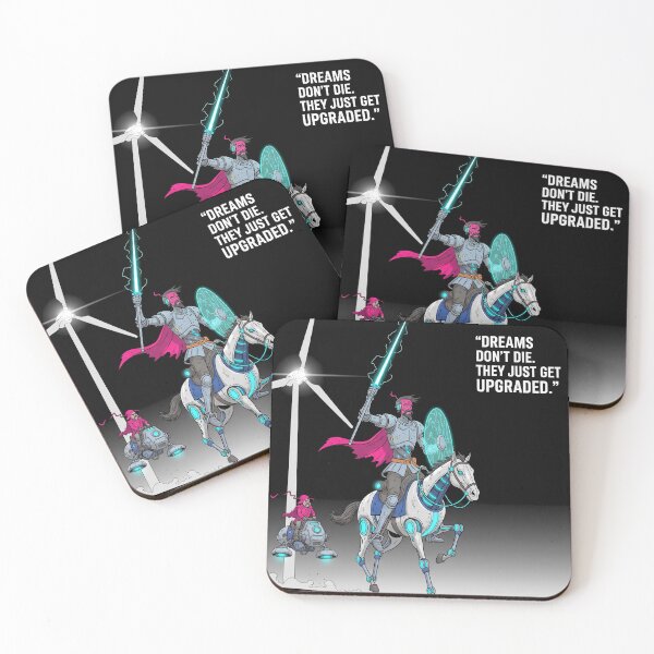 Item preview, "Dreams Don't Die – Quixote Rebooted" designed and sold by RitualRebel.