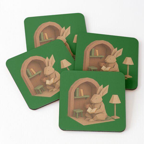 Item preview, Origami Bunny’s Reading Nook designed and sold by S-Dstyle.
