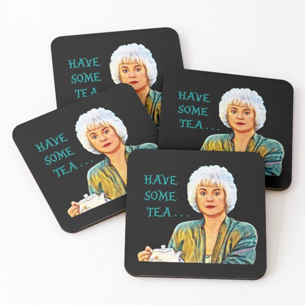 Item preview, Dorothy from everyone's favorite Golden Girls has some tea...for her Mommy! designed and sold by loveisthegroove.