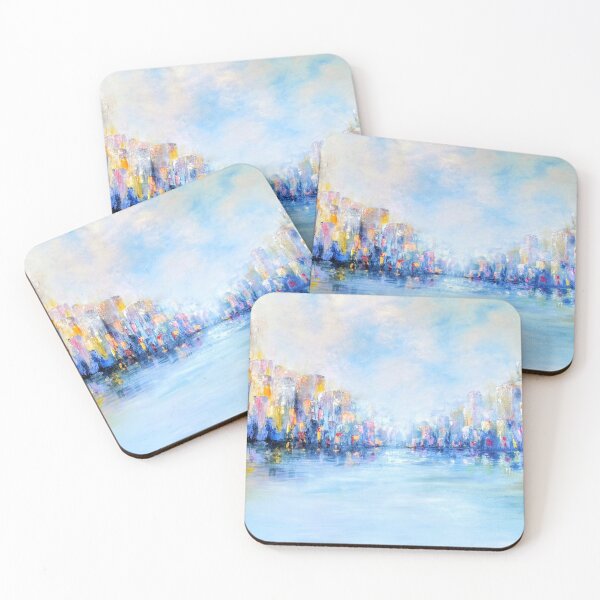Item preview, Abstract Cityscape Blue  designed and sold by OomadkeloO.