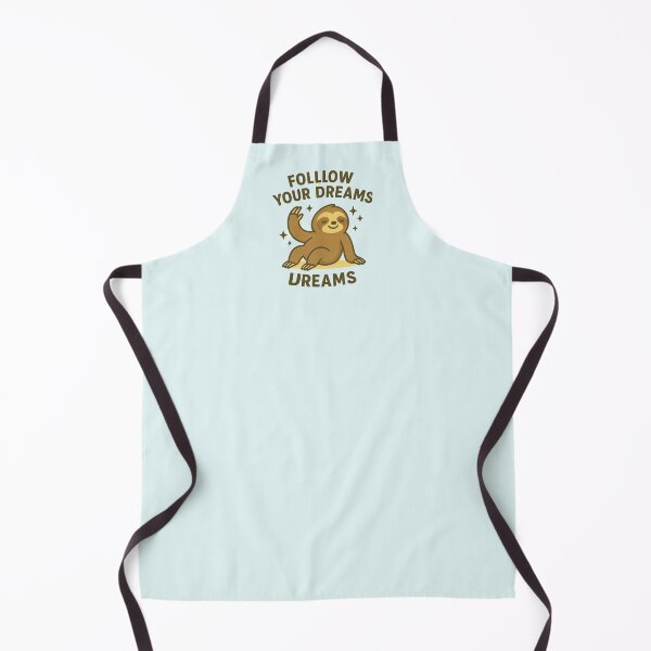 Item preview, Follow Your Dreams – Cute Sloth Motivation Quote Design designed and sold by konthai.familyart.