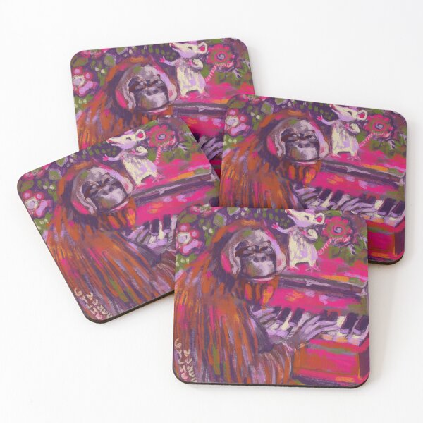 Item preview, pianist orangutan and singing rat designed and sold by guilhernunes.