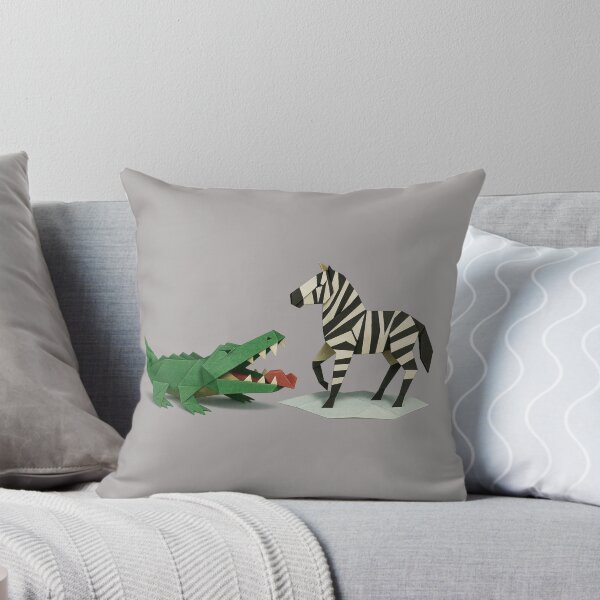 Item preview, Origami Ambush: Crocodile vs. Zebra designed and sold by S-Dstyle.