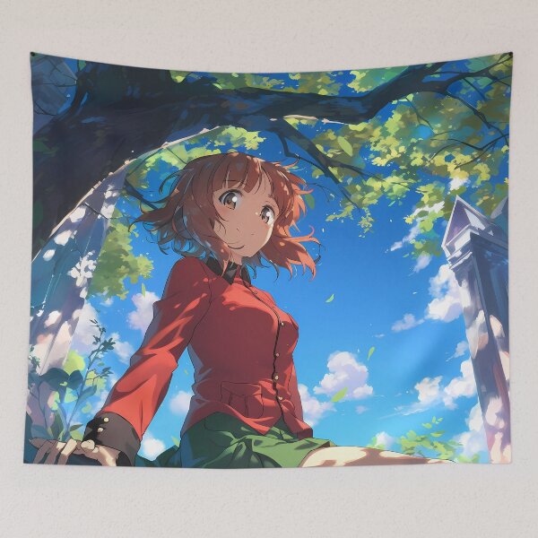 Item preview, Miho Nishizumi Girls und Panzer Anime Woodland designed and sold by juniorcastros.