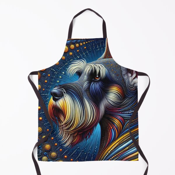 Item preview, Whimsical Schnauzer Spiral Sots designed and sold by Wags & Tails.