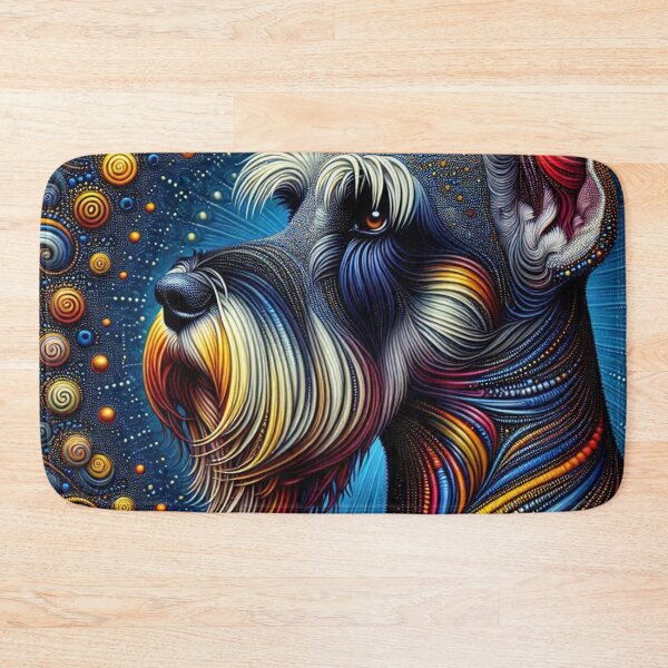 Item preview, Whimsical  Schnauzer Spiral Sots designed and sold by Wags & Tails.