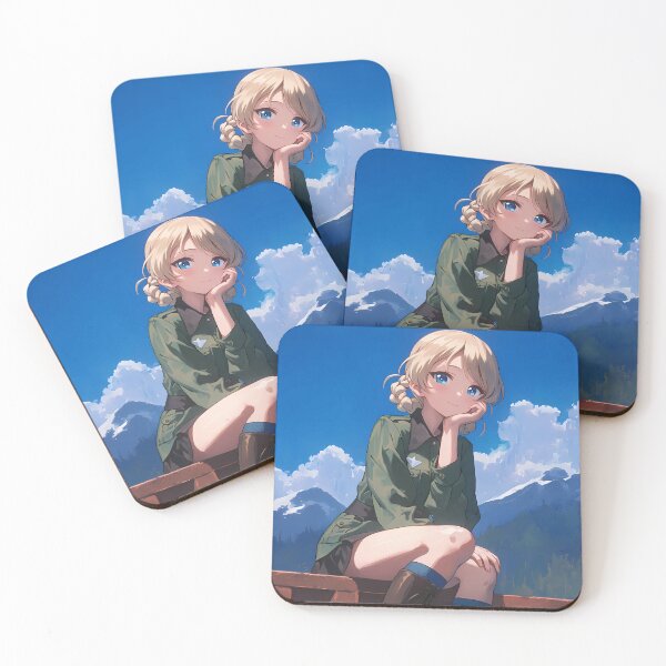 Item preview, Darjeeling Girls und Panzer Anime Coastal Tea Escape designed and sold by juniorcastros.