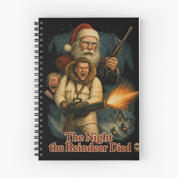 Item preview, the Night the Reindeer died - IBC designed and sold by American Artist Designs.