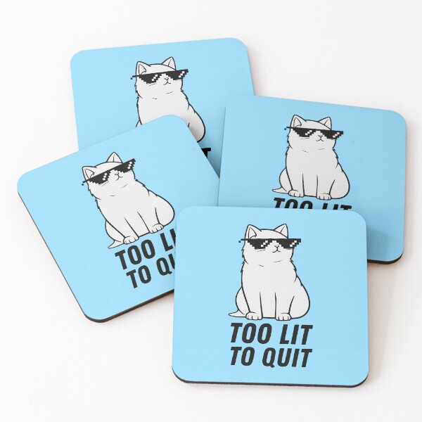 Item preview, Too Lit To Quit designed and sold by Fanverse Merchandise.