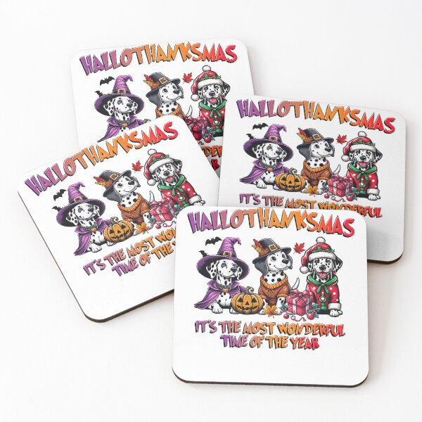 Item preview, Dalmatian Halloween Thanksgiving Christmas  designed and sold by doodIllustrate.