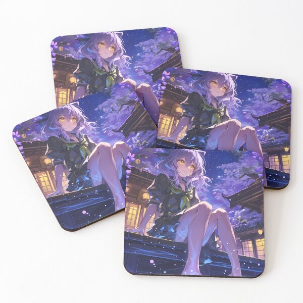 Item preview, Hiiragi Shinoa Seraph End Anime Moonlit Wisteria Grace designed and sold by juniorcastros.