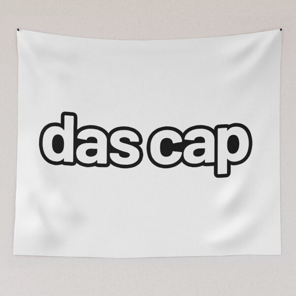 Item preview, das cap, bold outline designed and sold by Memes N Lore .