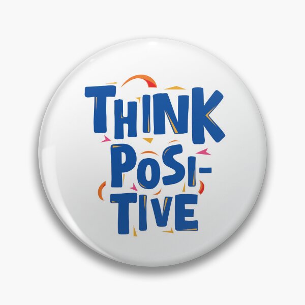Item preview, Quotes in Blue - Think Positive designed and sold by Spreading Smiles.
