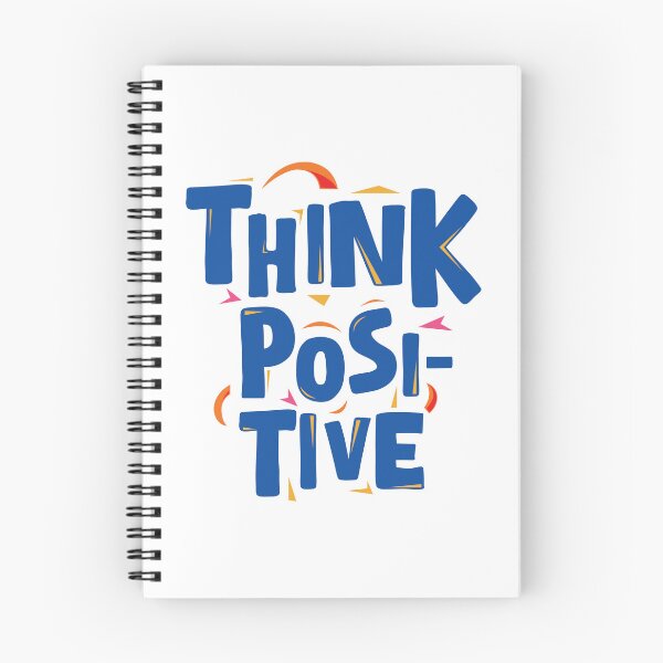 Item preview, Quotes in Blue - Think Positive designed and sold by Spreading Smiles.
