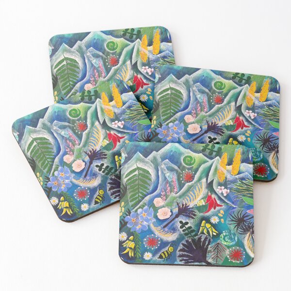 Item preview, NZ collage native plants designed and sold by Iceskater65.