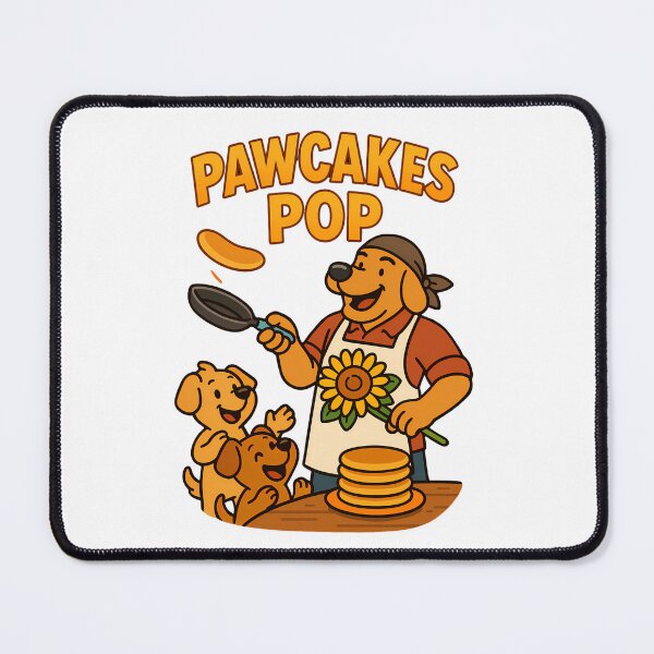 Item preview, Pawcakes Pop Breakfast Dad Dogs designed and sold by Taans-Creation.