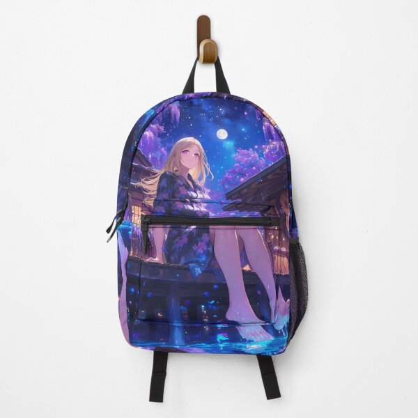 Item preview, Ais Wallenstein DanMachi Anime Moonlit Wisteria Petal Dream designed and sold by juniorcastros.