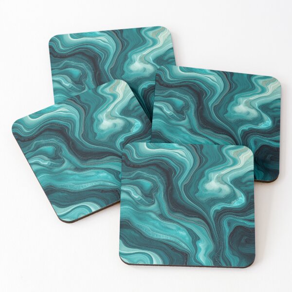 Item preview, Overlapping shades of green designed and sold by saly55887.