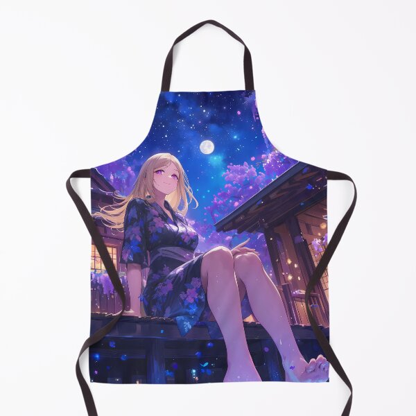 Item preview, Ais Wallenstein DanMachi Anime Moonlit Wisteria Petal Dream designed and sold by juniorcastros.