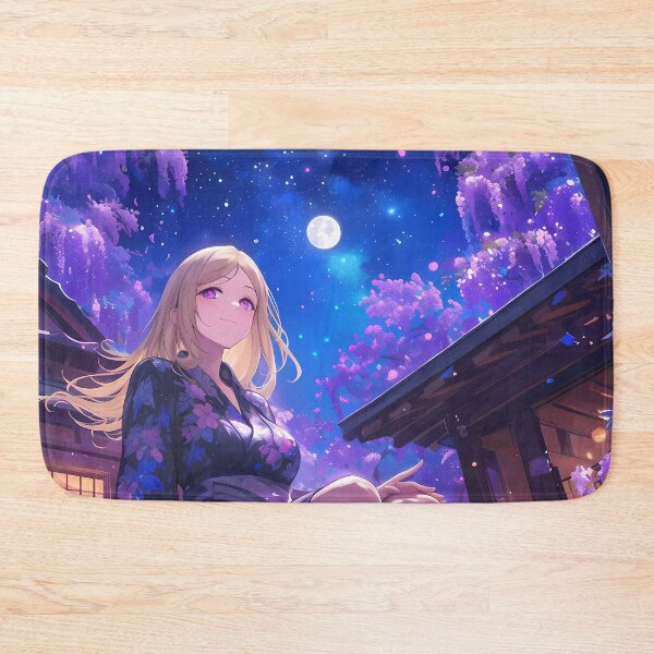Item preview, Ais Wallenstein DanMachi Anime Moonlit Wisteria Petal Dream designed and sold by juniorcastros.