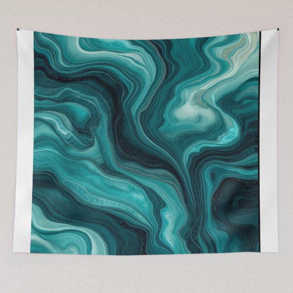 Item preview, Overlapping shades of green designed and sold by saly55887.