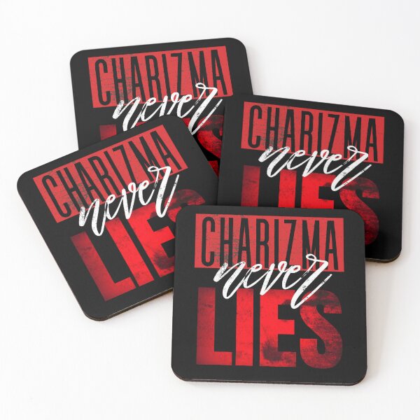 Item preview, Charizma Never Lies - Bold Red Grunge Typography Design designed and sold by Charizmwear.