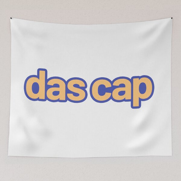 Item preview, das cap, bold Yellow and Blue outline designed and sold by Memes N Lore .