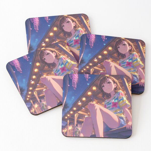 Item preview, Misaka Mikoto Certain Scientific Railgun Anime Wisteria Night Glow designed and sold by juniorcastros.
