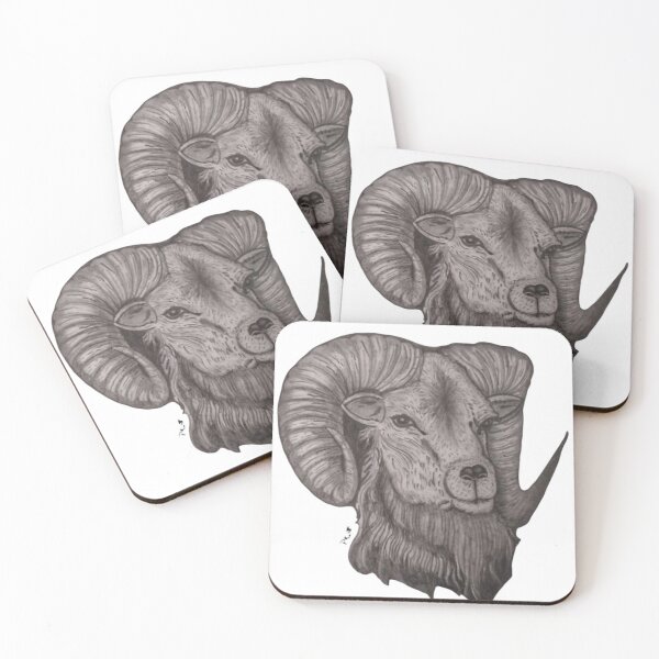 Item preview, Ram pencil drawing designed and sold by pksart1.