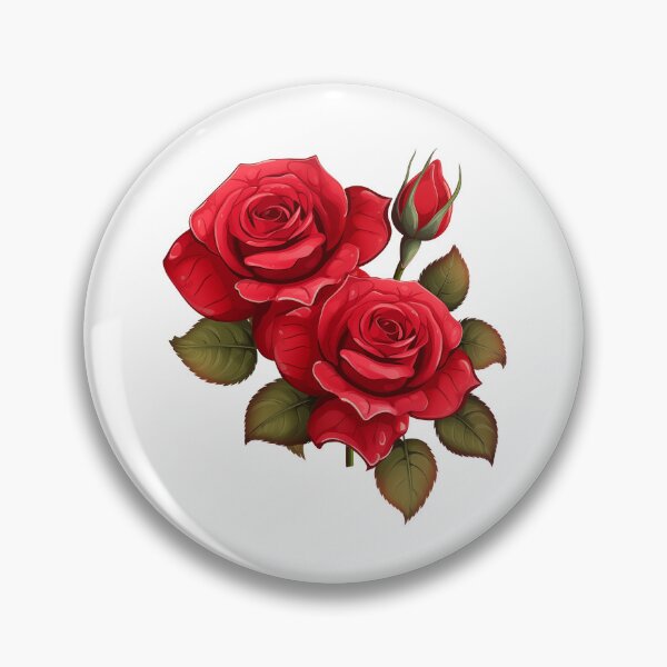 Item preview, Digital Rose Illustration designed and sold by New-School-Wave.