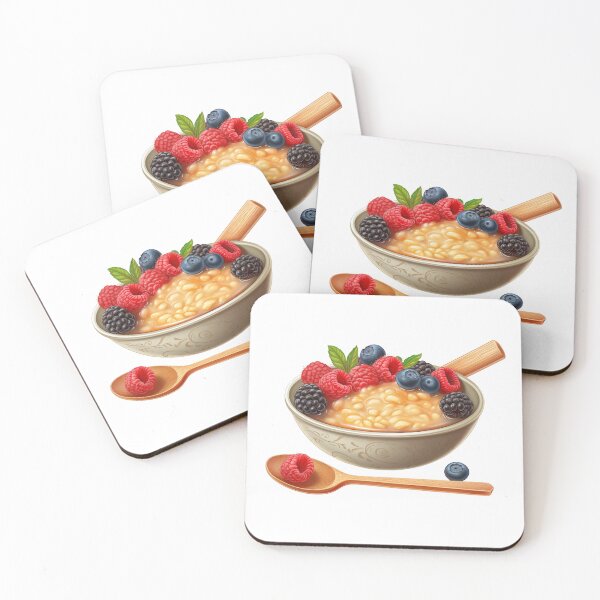 Item preview, Mixed Berry Oatmeal Bowl designed and sold by New-School-Wave.