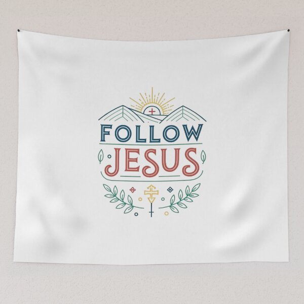 Item preview, FOLLOW JESUS designed and sold by likbatonboot.