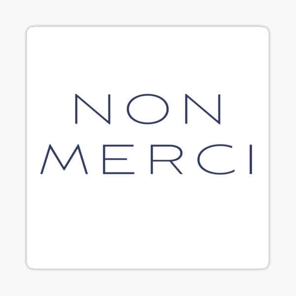 Item preview, Non Merci  designed and sold by lapouleart.