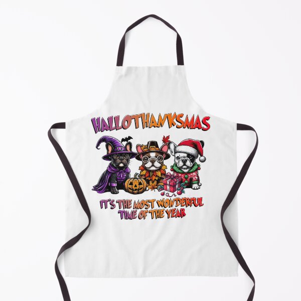 Item preview, French Bulldog Halloween Thanksgiving Christmas  designed and sold by doodIllustrate.
