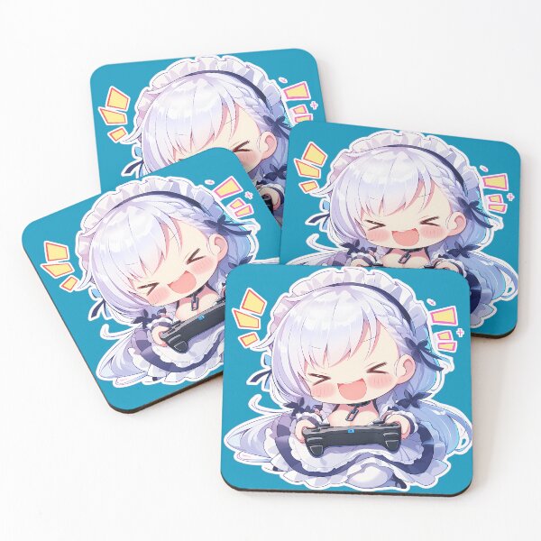 Item preview, Belfast Chibi Cute Gaming Controller Azur Lane Anime designed and sold by juniorcastros.