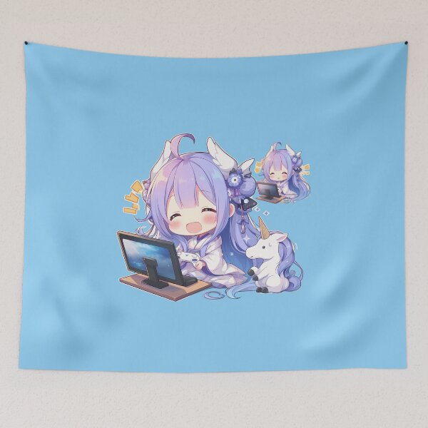 Item preview, Unicorn Chibi Cute Gaming Controller Azur Lane Anime designed and sold by juniorcastros.