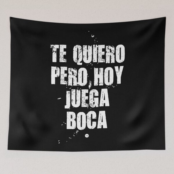 Item preview, I love you but today Boca Juniors is playing (fo) I designed and sold by XUSRedbubble.