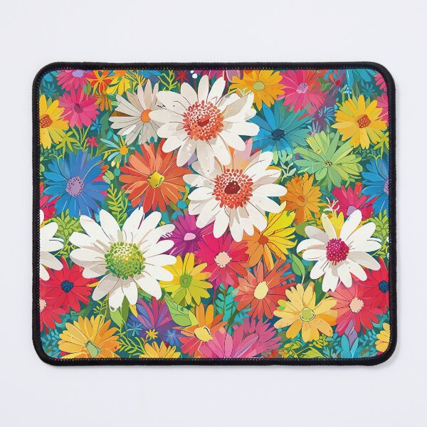 Item preview, Colorful Daisy Artwork designed and sold by CoolPixels.