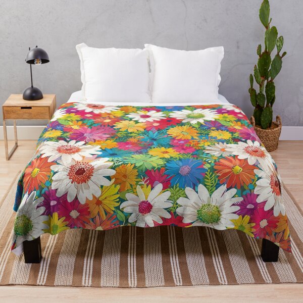 Item preview, Colorful Daisy Artwork designed and sold by CoolPixels.