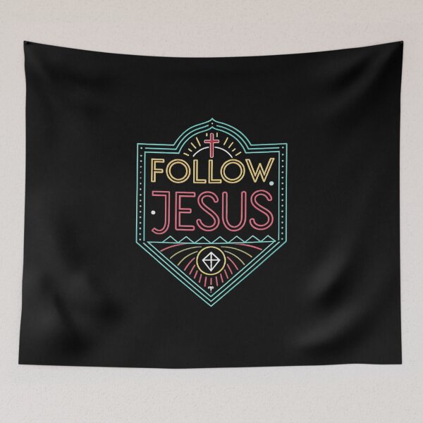 Item preview, FOLLOW JESUS designed and sold by likbatonboot.