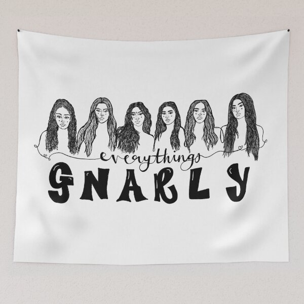 Item preview, Katseye Gnarly Illustration designed and sold by mariahmoniquedesign.