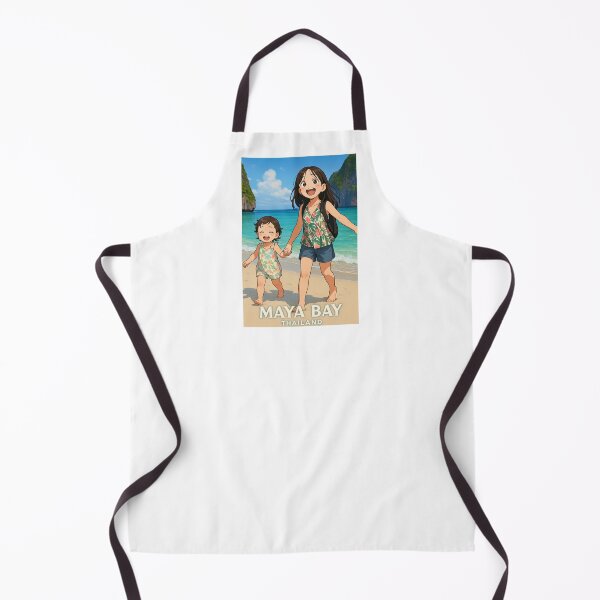 Item preview, Maya Bay Thailand - Cute Anime Style Sisters Beach Adventure designed and sold by konthai.familyart.