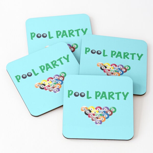 Item preview, Pool eight ball party designed and sold by FriedyArt.